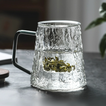 客製化玻璃茶水分離泡茶杯禮品