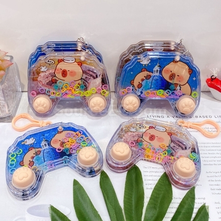 客製化卡皮巴拉套圈減壓遊戲機禮品