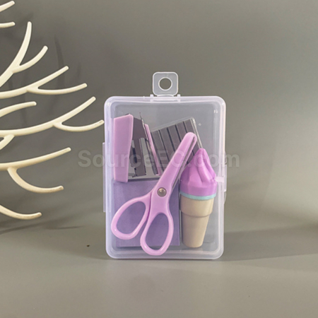 客製化迷你馬卡龍色文具套裝禮品