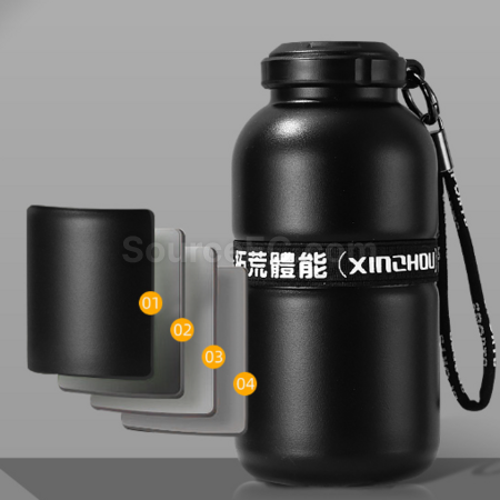 客製化316雙層真空登山壺保溫杯禮品