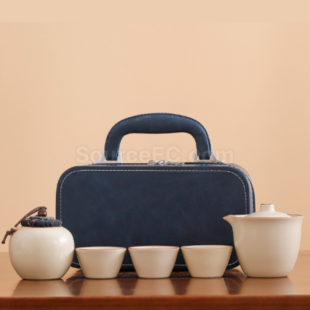 客製化汝窯旅行茶具套裝禮品