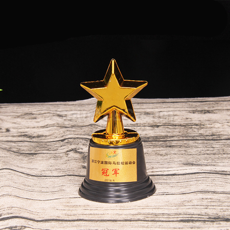 客製化塑料星星獎座禮品