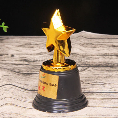 客製化塑料星星獎座禮品