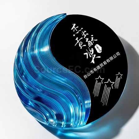 客製化琉璃水晶獎座禮品