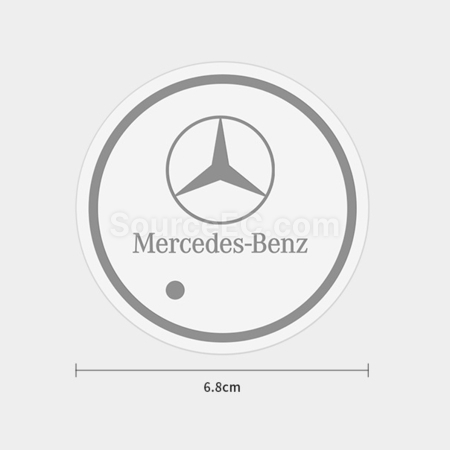 客製化充電款發光杯墊禮品