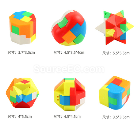 客製化魯班鎖減壓益智玩具禮品