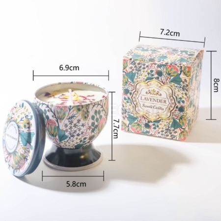 客製化高腳杯乾花香薰蠟燭（可做禮盒）禮品