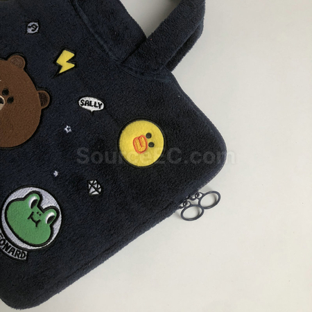 客製化毛絨電腦包禮品