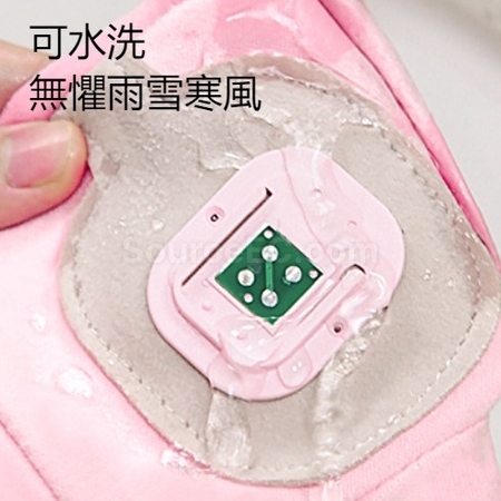 客製化石墨烯發熱便攜式冬季暖手寶寶手套（一對裝）禮品