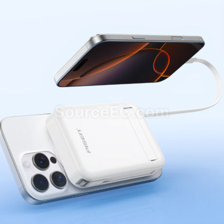 客製化3C認證品勝無線帶線帶支架行動電源禮品