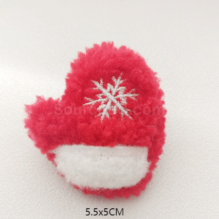 客製化聖誕毛絨胸針/掛件禮品