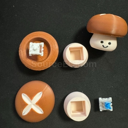 客製化香菇減壓按鍵玩具禮品