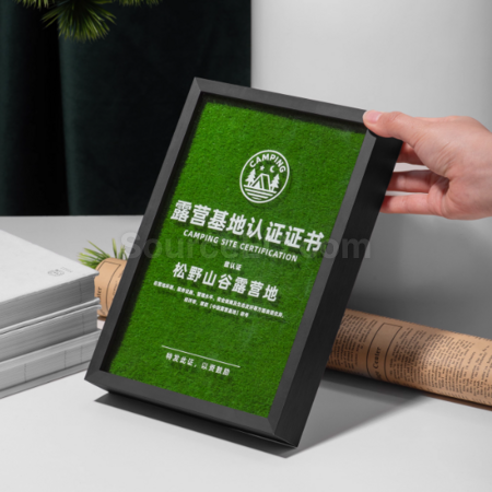 客製化仿真草坪獎牌(牌匾)禮品