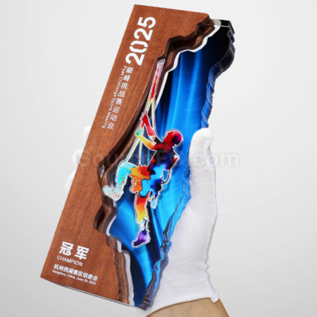 客製化高爾夫亞克力獎座禮品