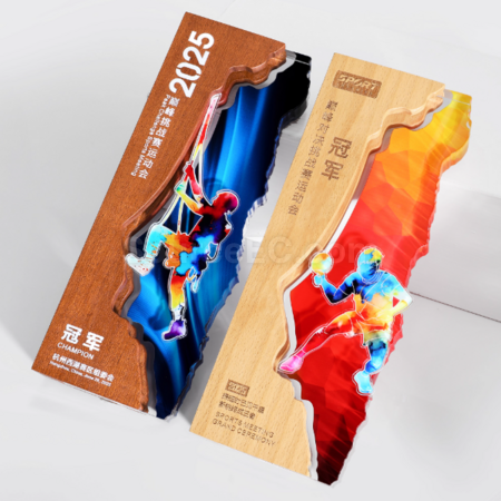 客製化高爾夫亞克力獎座禮品