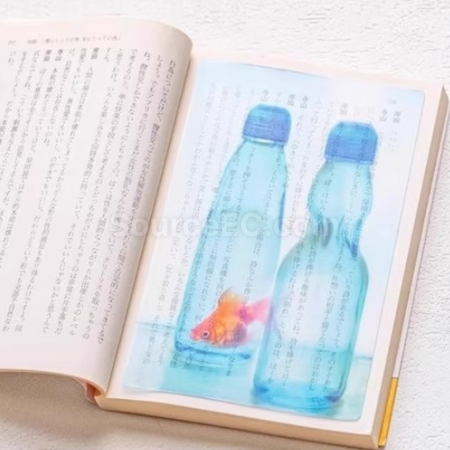 客製化金魚標記書籤禮品