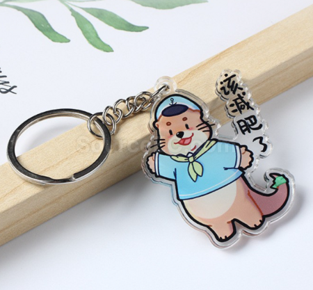 客製化加厚亞克力鑰匙扣禮品