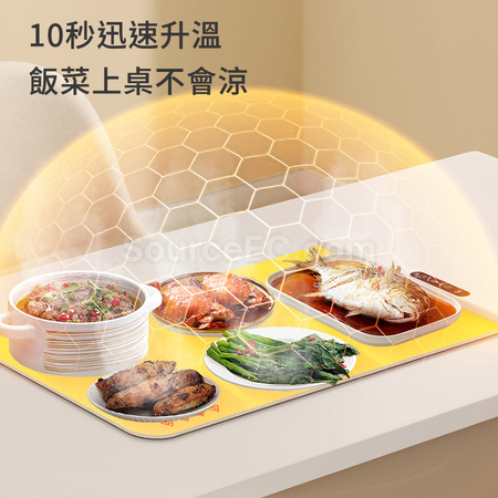 客製化恒溫柔性矽膠暖菜墊禮品