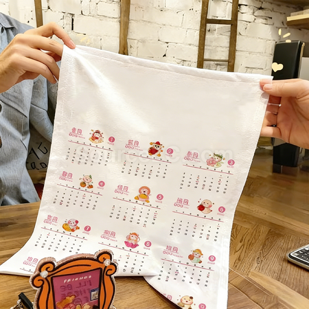 客製化掛墻月曆/日曆掛布可客製禮品