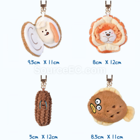 客製化海鮮玩偶掛件禮品