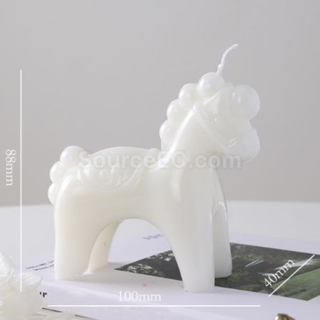 客製化新年搖搖馬香薰蠟燭禮品