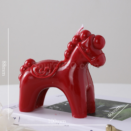 客製化新年搖搖馬香薰蠟燭禮品
