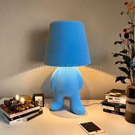 客製化植絨思考者小夜燈禮品