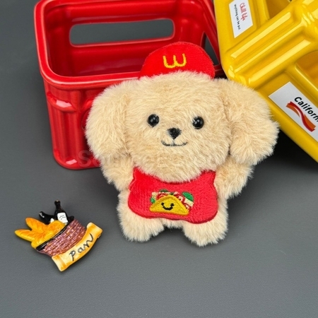 客製化小狗毛絨公仔掛件禮品
