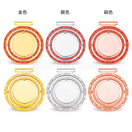 客製化旋轉金屬獎牌禮品