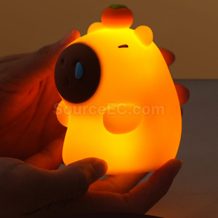 客製化卡皮巴拉拍拍小夜燈禮品