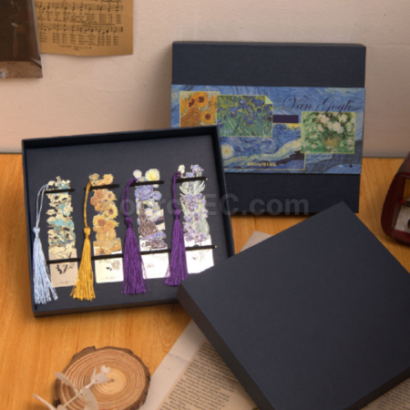 客製化油畫系列金屬書籤禮品