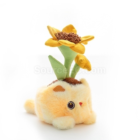 客製化小貓植物盆栽禮品