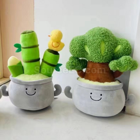 客製化植物盆栽玩偶禮品