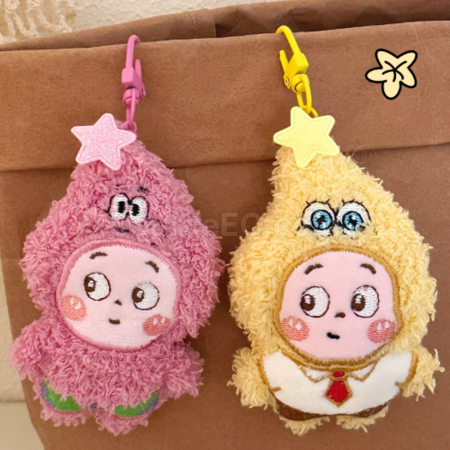 客製化卡通公仔鑰匙扣掛件禮品