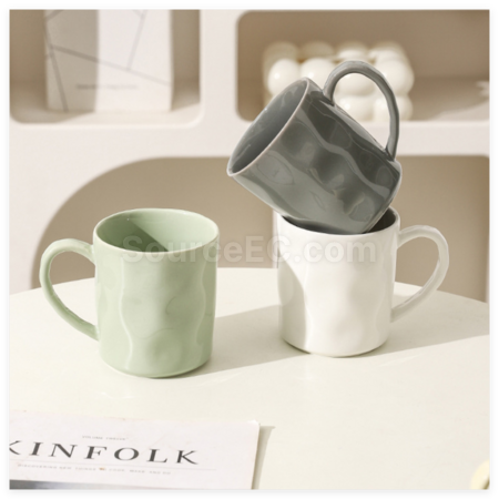 客製化奶油風陶瓷杯禮品