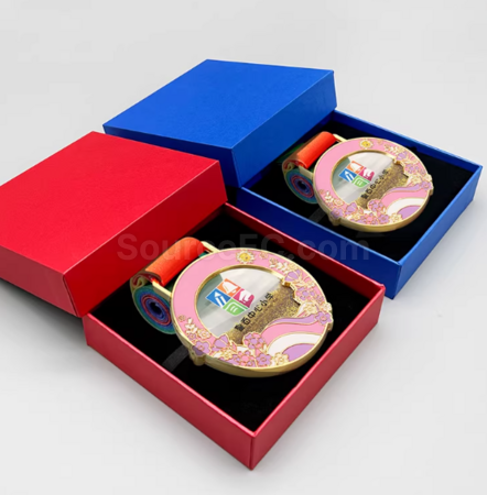 客製化流沙金屬獎牌禮品