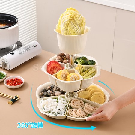 客製化旋轉火鍋備菜盤禮品