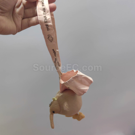 客製化3D毛絨公仔收納手提杯套禮品