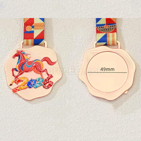 客製化馬年金屬獎牌禮品