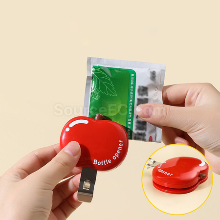 客製化多功能磁吸封口夾開瓶器禮品
