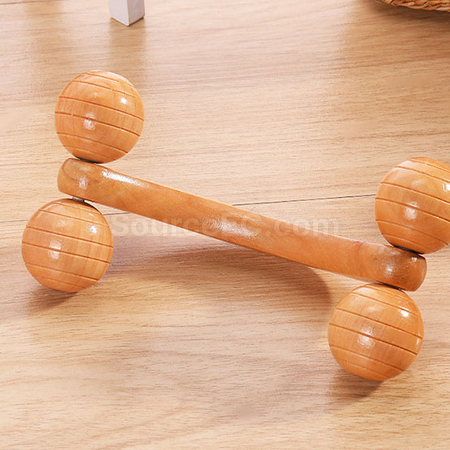 客製化木質滾輪按摩器禮品