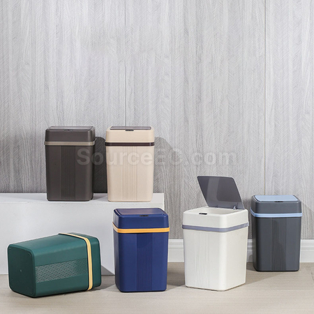 客製化智能感應帶蓋垃圾桶禮品