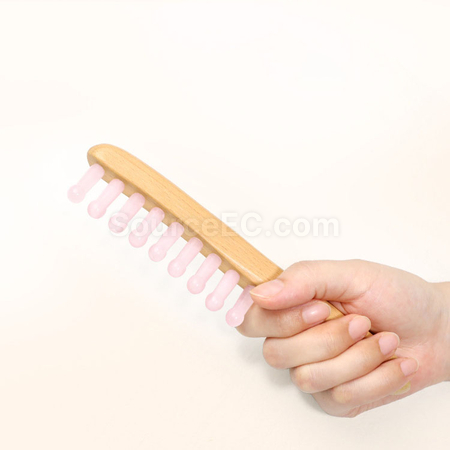 客製化玉石按摩梳禮品