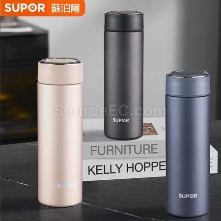客製化蘇泊爾316不鏽鋼保溫杯禮品