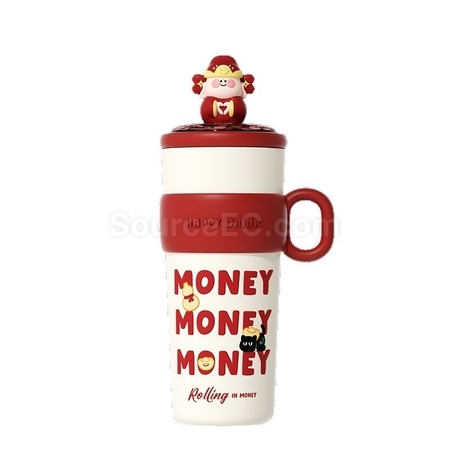 客製化財神保溫杯禮品