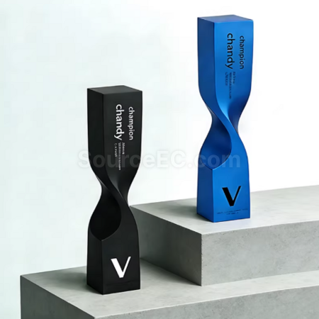 客製化樹脂扭柱獎座禮品