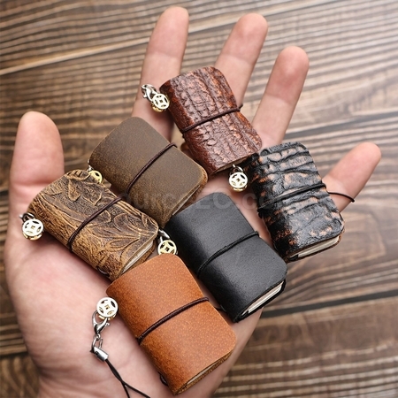 客製化超迷你口袋牛皮記事本禮品