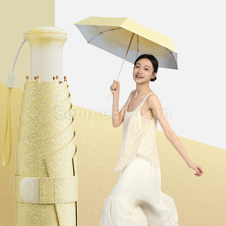 客製化冰絲抗UV晴雨傘禮品