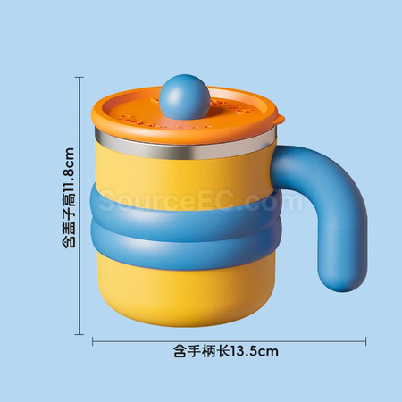 客製化保溫帶蓋馬克杯禮品