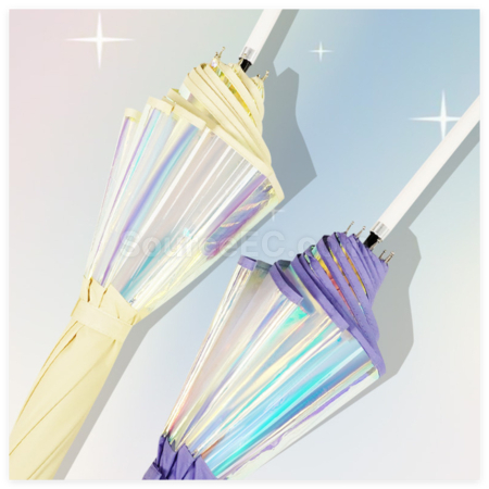 客製化極光鐳射幻彩雨傘禮品